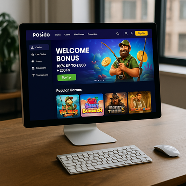 Posido Casino - Sodoben in intuitiven dizajn vmesnika