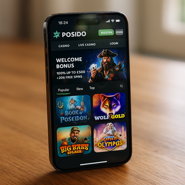 Posido Casino - Mobilna izkušnja na pametnih telefonih